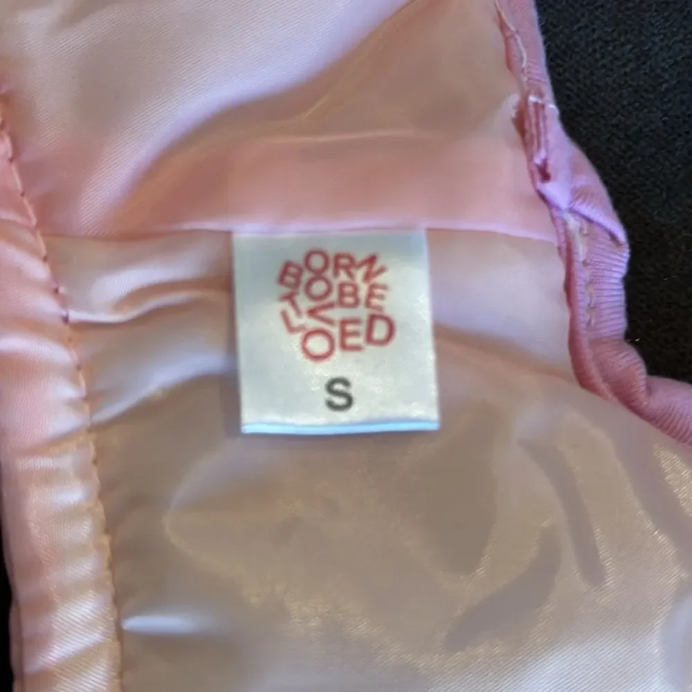 Dog Coat Jacket No-Pull Harness Pink Bow Design Zip Closure D-Rings Size S NWOT